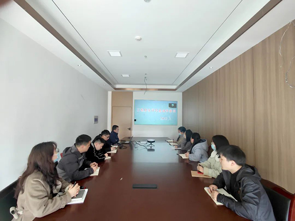 安博电子官方网站开展第三期“江咨讲五堂”交流培训